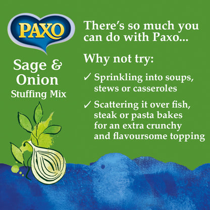 Paxo Sage & Onion Stuffing (340g) - Pack of 2 by Paxo