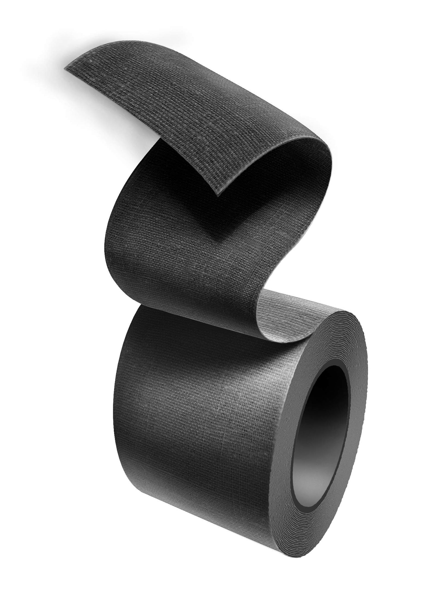 CURAD Performance Series Ironman Sports Tape, 1.5-Inch x 10-Yard Roll, Black, One
