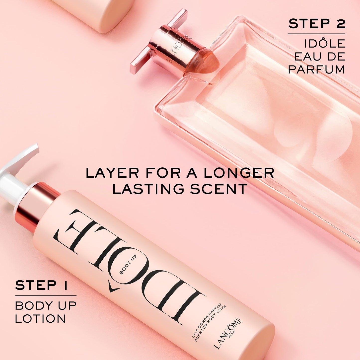 Lancôme Idôle Body Up Scented Body Lotion - Lightweight & Hydrating with a Clean & Fresh Floral Scent - 6.7 Fl Oz