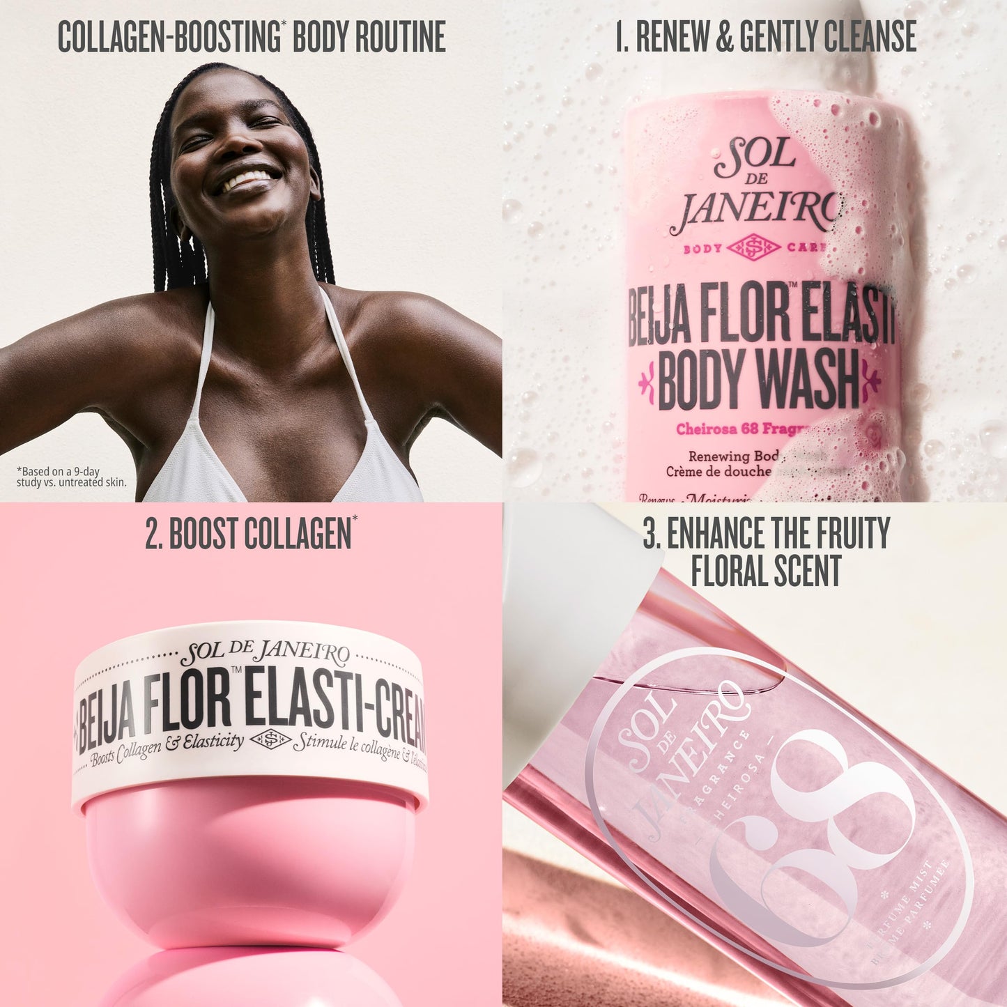 SOL DE JANEIRO Collagen Boosting Beija Flor Elasti-Cream Body Cream