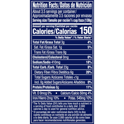BUSH'S BEST 16 oz Canned Black Refried Beans, Source of Plant Based Protein and Fiber, Low Fat, Gluten Free, (Pack of 12)