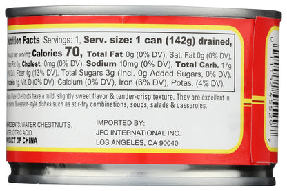 Dynasty Water Chestnuts, Whole, 8 oz