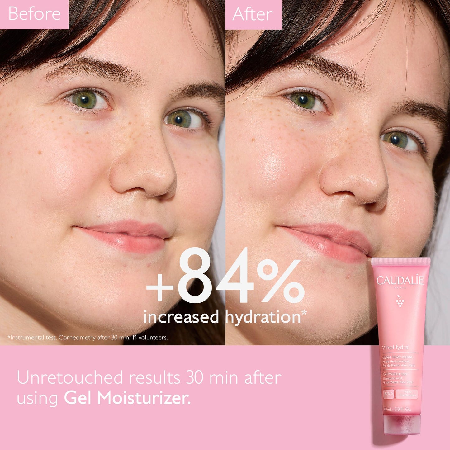 Caudalie VinoHydra Gel Moisturizer with Hyaluronic Acid & Aloe Vera - 60 mL