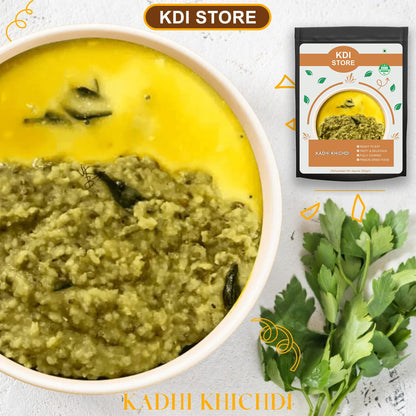 KDI Store Kadhi Khichdi, Ready to Eat Indian Comfort Food, Organic, Freeze Dried, Fully Cooked, 65g