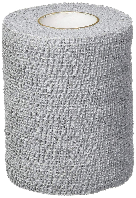 10275 PowerFlex Self Adherent Tape, Athletic Tape, Grey, 2", Pack of 24