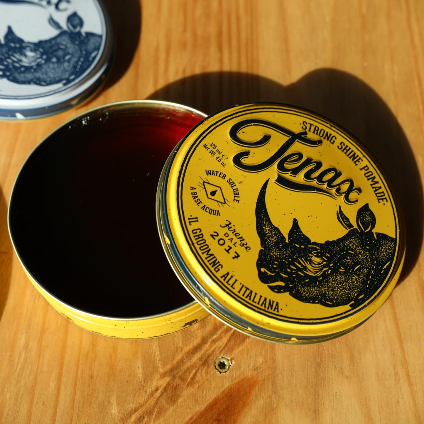 Tenax Water Soluble Pomade, Strong Hold with Clean Shine, 4.5 oz