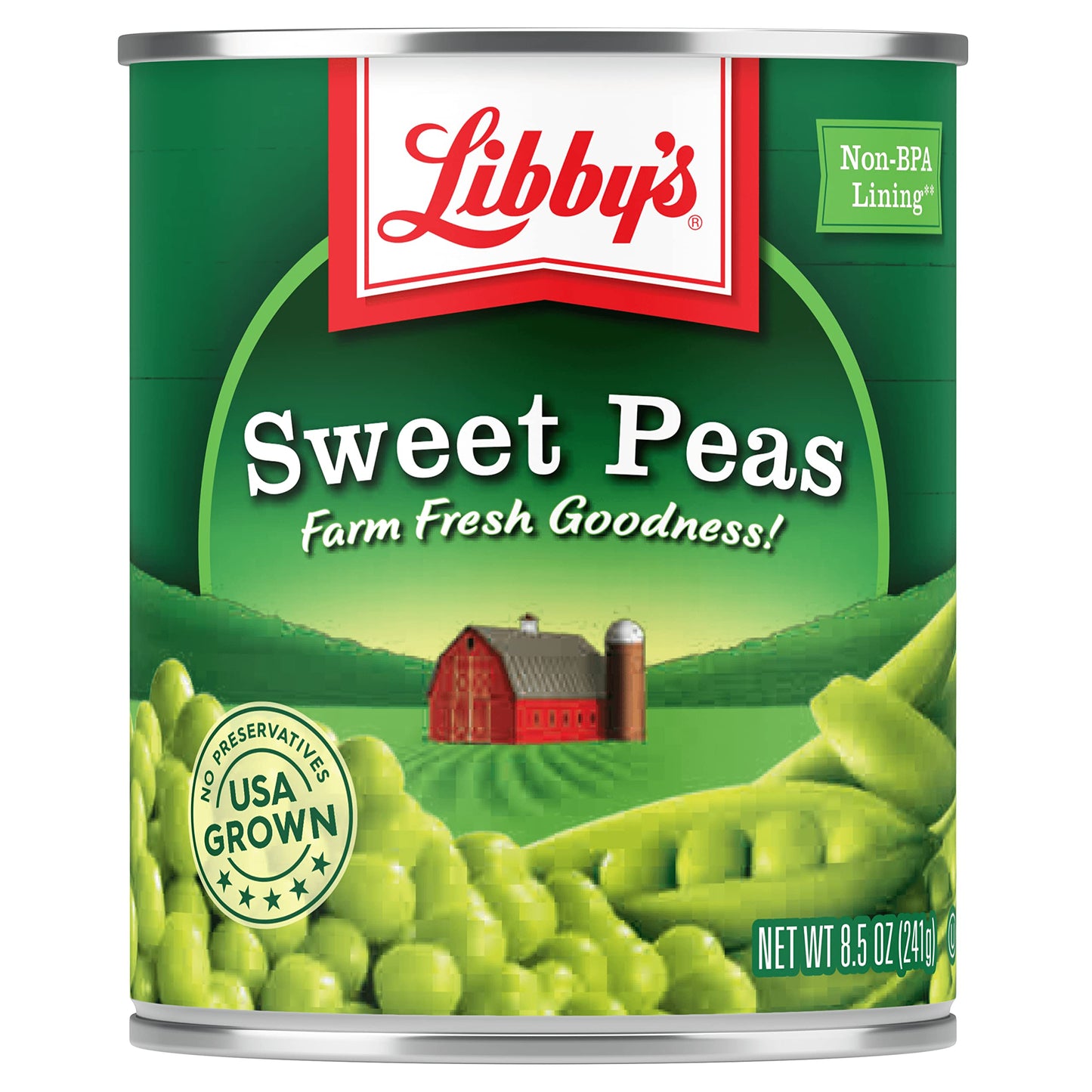 Libby's Sweet Peas, 8.5 Ounces (Pack of 12)