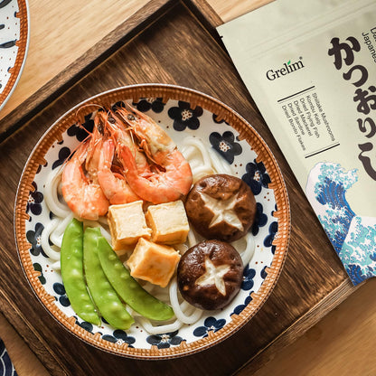 Grelim Dashi Stock Japan Dashi Soup 18 Packets, Natural Domestic Ingredients, Additive Free, MSG Free, Made in Japan Extremely Tasty 8g x 18 Pacs 5.04 Oz