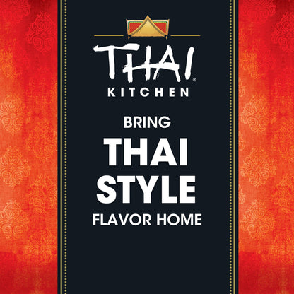 Thai Kitchen Stir Fry Rice Noodles, Gluten Free, Non GMO, Two Ingredients, Quick Cook, For Pad Thai and Other Stir-Fry Dishes, 14 oz