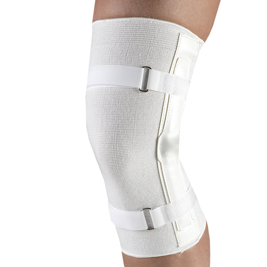 Champion Knee Brace, Hinged Bars, Knit Elastic, Large