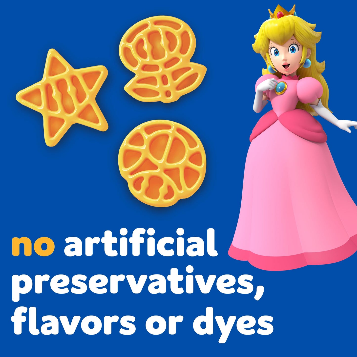 Kraft Mac & Cheese with Super Mario Power-Up Pasta Shapes, 1 Box, for Easy Dinner or Dinner Sides, Original Flavor, No Artificial Flavors, Preservatives or Dyes, 5.5 oz