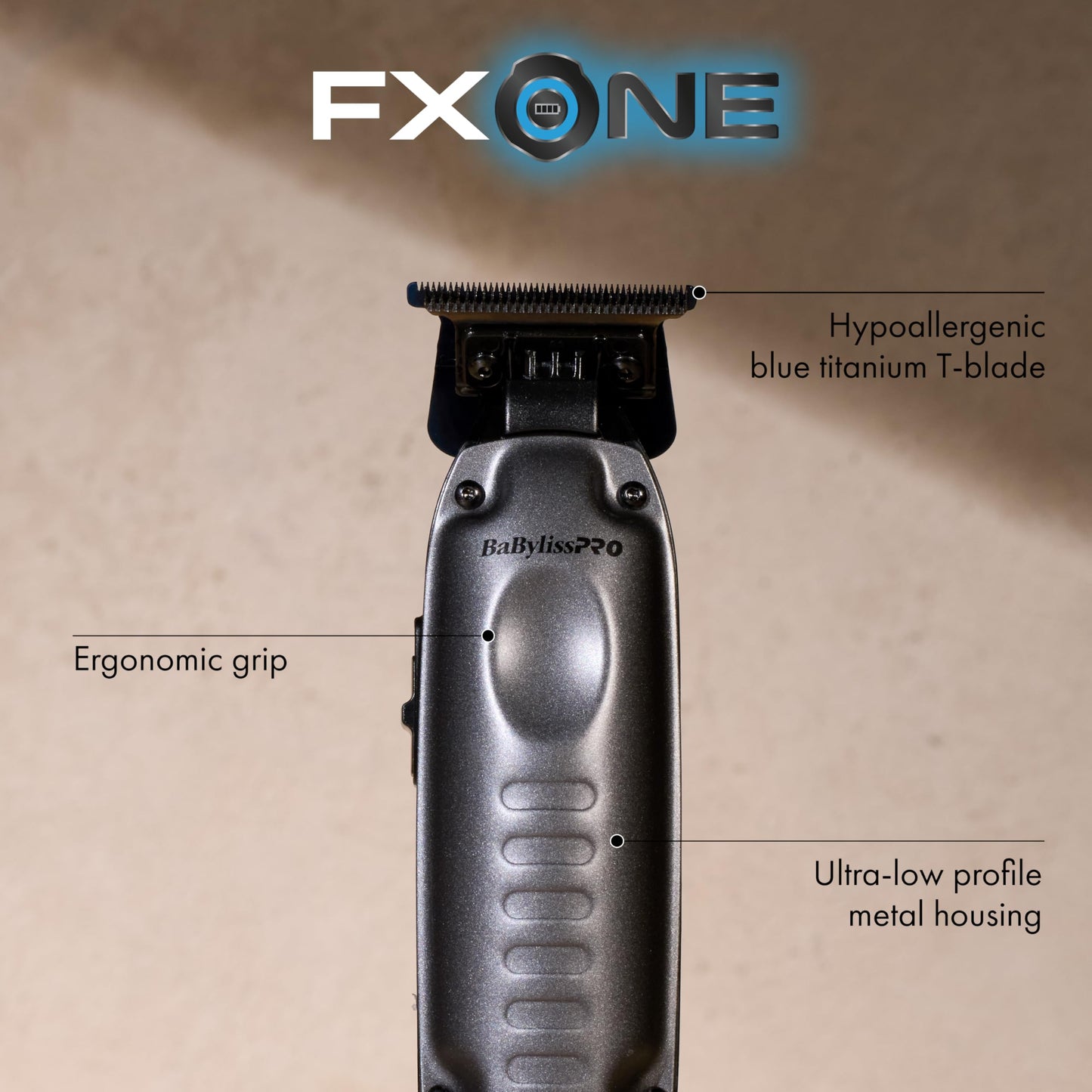 FXONE LO-PROFX Professional Cordless Trimmers for Men with Interchangeable Battery