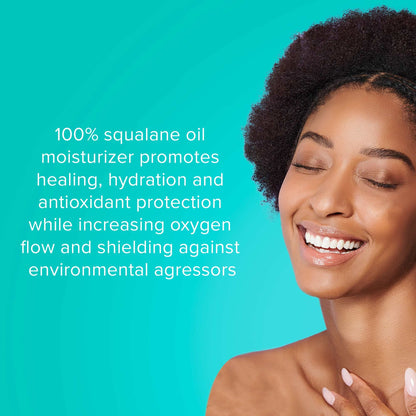 ClarityRx Nourish Your Skin 100% Squalane Oil for Face, Natural Plant-Based Moisturizing Facial Serum with Antioxidants for Dry Skin