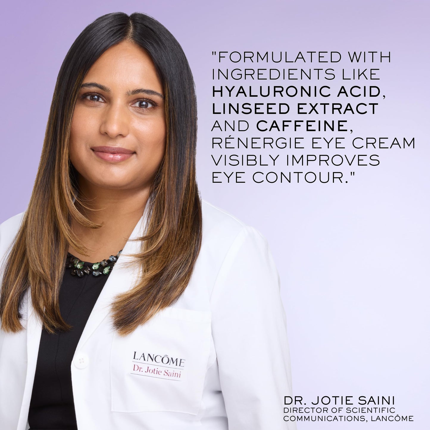 Lancôme Rénergie Lift Multi-Action Eye Cream with Hyaluronic Acid, Caffeine & Linseed Extract - Hydrating, Dark Circle Reducer, De-Puffing Eye Bag Treatment -0.5 Fl. Oz