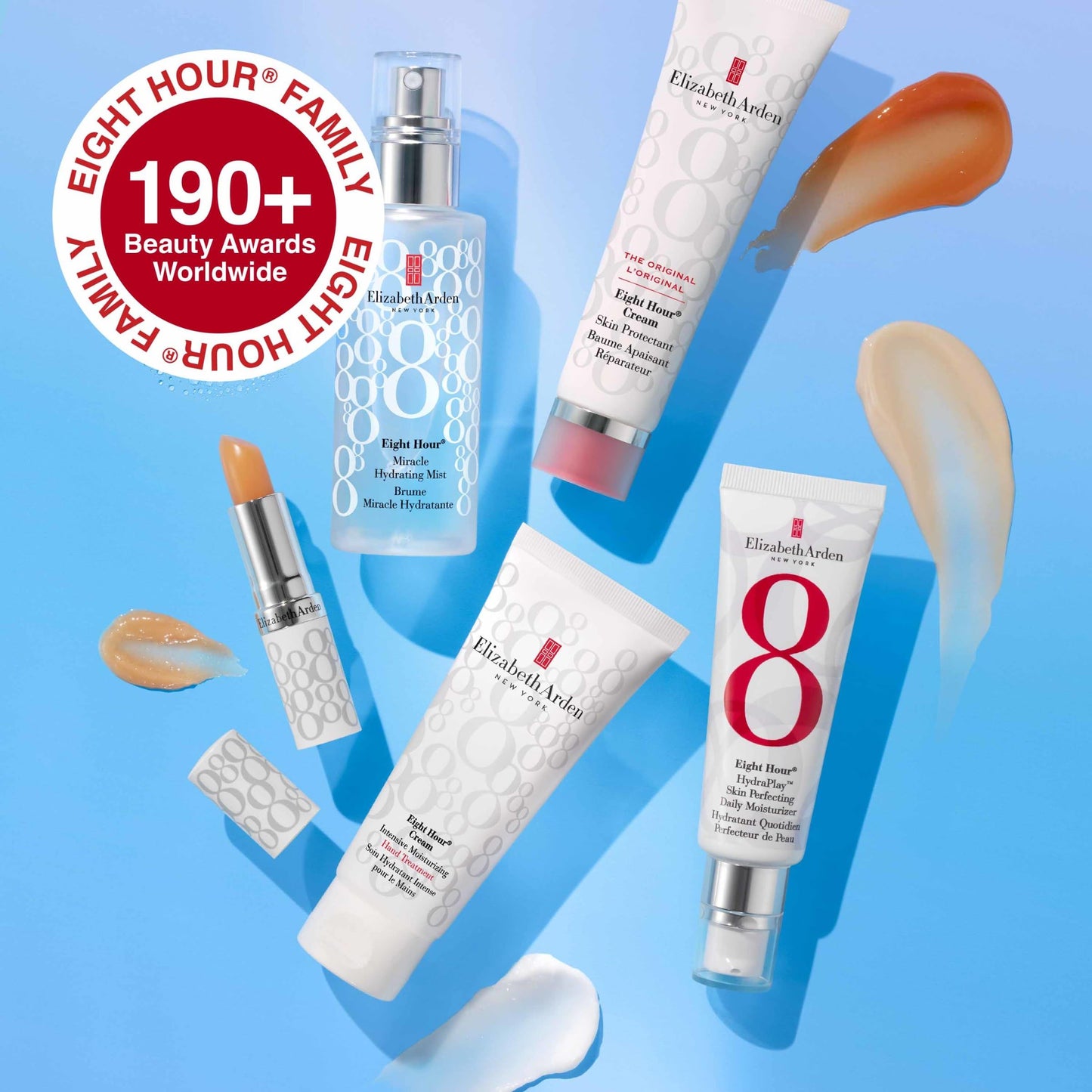 Elizabeth Arden Eight Hour Cream Lip Protectant Stick, SPF 15 Sunscreen Balm, Moisturizer for Dry, Cracked Lips with Shea Butter, Coconut Oil & Vitamin E, 0.13 oz