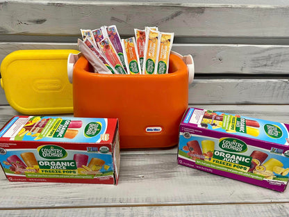 Kisko Freezies Country Orchard Organic Freeze Pops 100% Juice (Tropical)