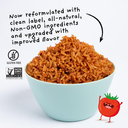 4Sisters Tony Tomato Rice, 90 Second Ready to Eat (8.5 oz (Pack of 6))