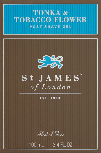 St James of London Tonka & Tobacco Flower Post Shave Gel