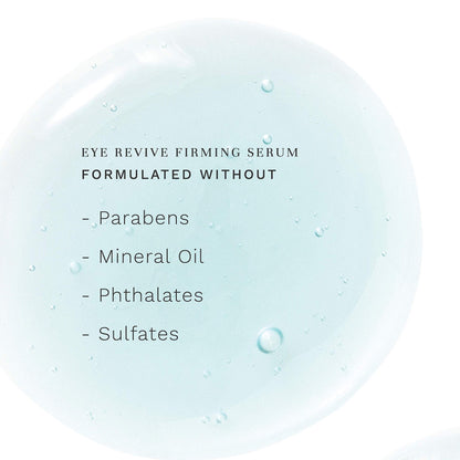 City Beauty Eye Revive Firming Serum - Anti-Aging Formula - Firm, Tighten, & Hydrate - Natural Solution For Sagging Skin & Under-Eye Wrinkles - Cruelty-Free Skin Care
