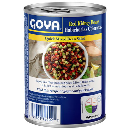 Goya Foods Red Kidney Beans, 15.5 Ounce (Pack of 8)