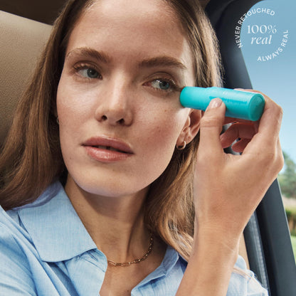 TULA Skin Care Eye Balm Glow & Get It - Dark Circle Treatment, Instantly Hydrate and Brighten Undereye Area, Portable and Perfect to Use On-the-go, 0.35 oz.
