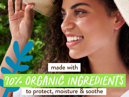 Babo Botanicals Daily Sheer Mineral Face Sunscreen Lotion SPF40 - Natural Zinc Oxide & Titanium Dioxide - 70% Organic Ingredients - Raspberry Oil & Aloe Vera - Fragrance Free - For Face - For all ages