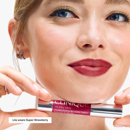 Clinique Chubby Stick Tinted Lip Colour Balm | With Shea Butter | Moisturizing + Hydrating | Natural-Looking Lip Tint | Now With New Shades