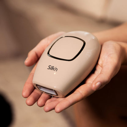 Silk'n Infinity Fast Compact IPL Laser Hair Removal Device for Women and Men, Painless Permanent Hair Reduction at Home for Face and Body, Automatic Skin Color Sensor, Ultra Fast, Travel Case Included