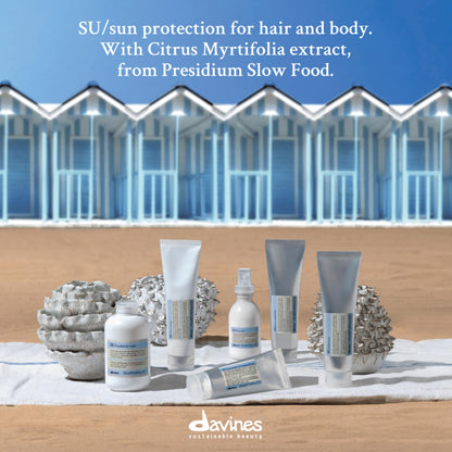 Davines SU Hair Mask, Restore Moisture And Hydrate Sun-Exposed Hair, Restore Softness To Dry And Dull Hair, 5.07 Fl. Oz.