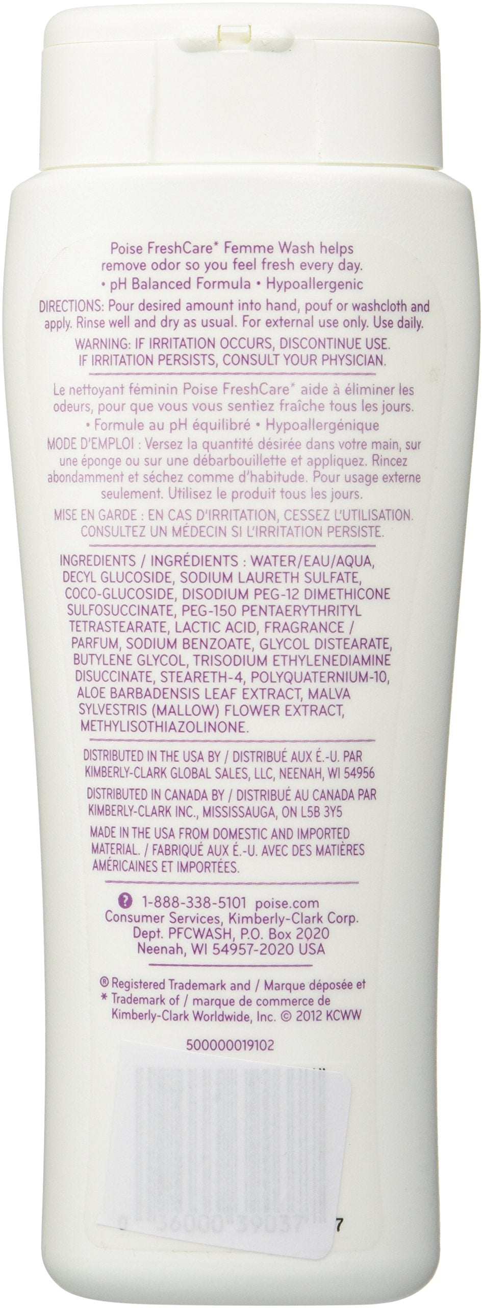 Poise Fresh Care Feminine Wash, 8 Fluid Oz.