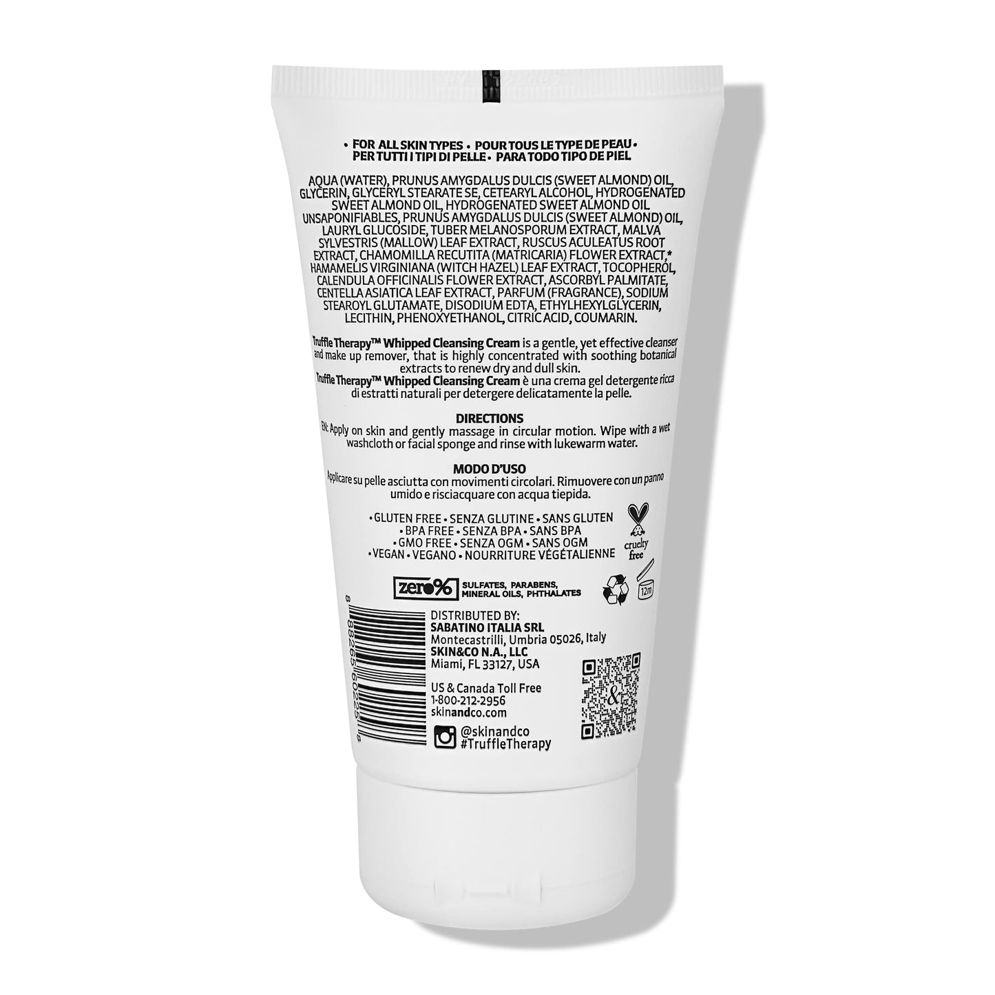 SKIN&CO Roma Truffle Whipped Cleansing Cream & Face Gommage Duo