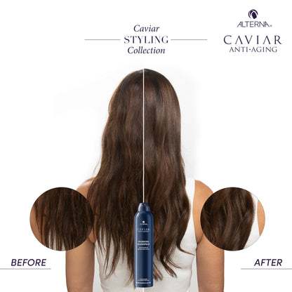 Alterna CAVIAR Anti-Aging Working Hairspray | Buildable, Brushable Hold | Helps Control Frizz & Adds Shine | Sulfate Free