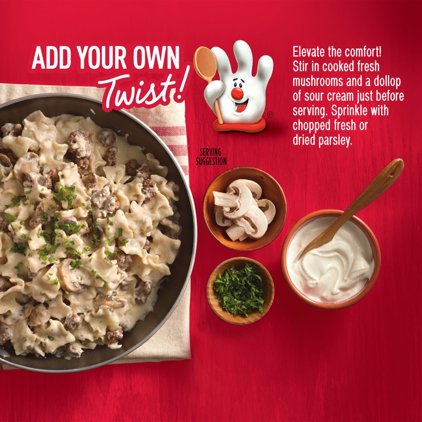 Hamburger Helper Stroganoff Value Size Pasta Meal (10.2 oz - 6 Pack) No Artificial Flavors, Ready in 3 Easy Steps, Quick Meals for Midweek Dinners, Busy Evenings & Families On-the-Go