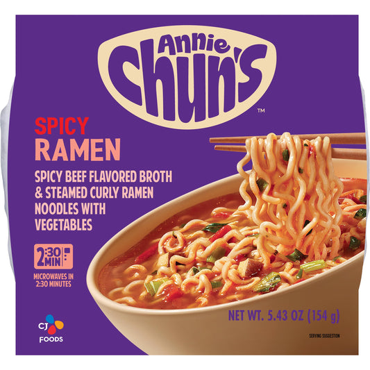 Annie Chun's Spicy Ramen Bowl, 5.43 oz (Pack of 1)