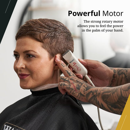Wahl Professional Peanut Corded Trimmer - Compact, Lightweight Powerful Rotary Motor Grooming Tool, with 4 Trimming Guides and Accessories