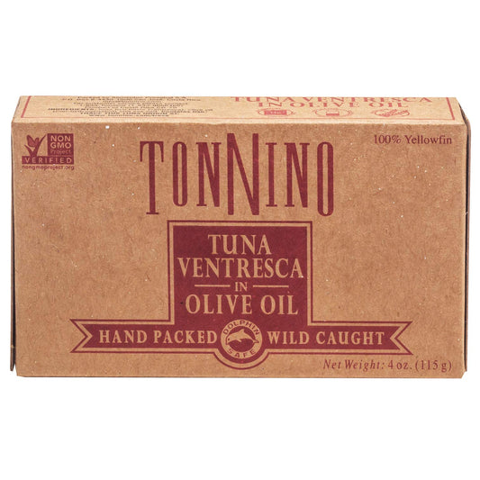 Tonnino Tuna Ventresca in Oil, 4OZ (6PK)