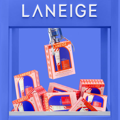 Laneige Skincare & Lip Care Holiday Gift Sets – Lip Mask, Water Bank, Lip Glowy Balm – Beauty Essentials for Gifting & Self-Care