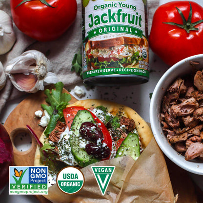 Native Forest Organic Young Jackfruit - Organic Canned Jackfruit, Jackfruit Canned, Jackfruit Organic, Vegan Meat Substitute - 14 Ounce (Pack of 1)