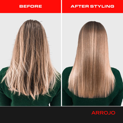 Arrojo Shine Luxe Hair Oil, 1.7 fl oz - Cruelty-Free, Paraben-Free Sulfate-Free Leave-In Oil with Vitamin B5, Jojoba & Sweet Almond – Intense Hydration & Heat Protectant for All Hair Types