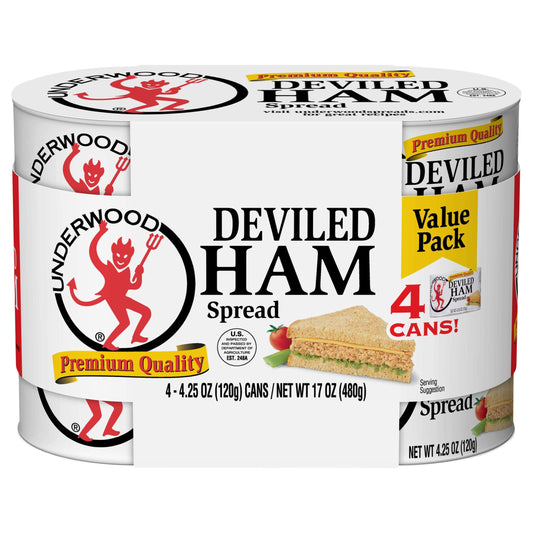 Underwood Deviled Ham Spread, 4.25 Ounce (Pack of 4)