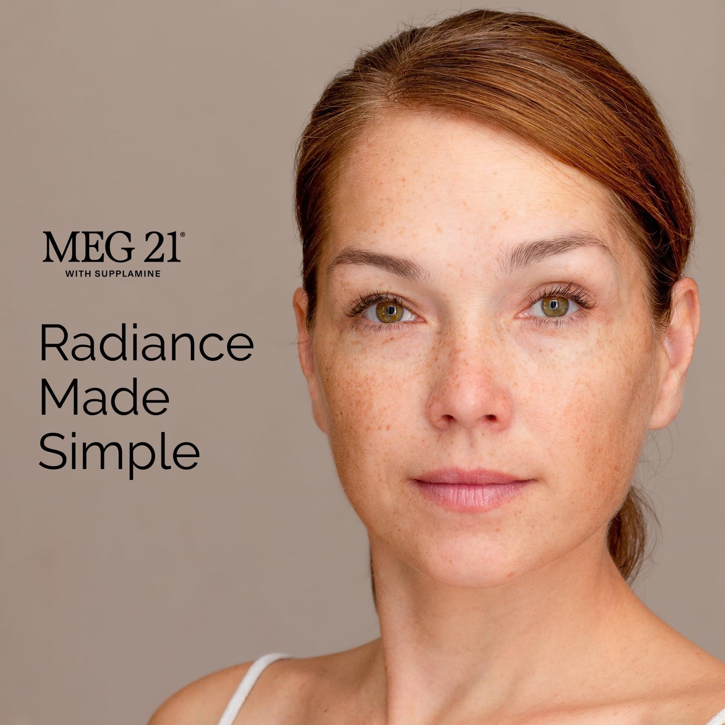 MEG 21 Anti-Oxidant Boost Serum for Face – Helps Reduce the Look of Dark Spots, Wrinkles & Sun-Related Skin Stress – Brightening Serum with Vitamin C–Rich Gooseberry and Patented SUPPLAMINE (1 oz)