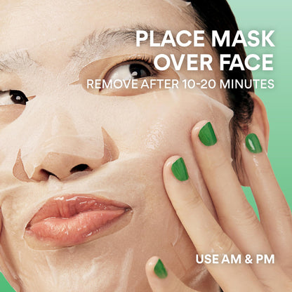 innisfree Energy Mask, Korean Sheet Mask with Hydrating Serum for Soothing, Brightening, and Glowing Skin Care Routine