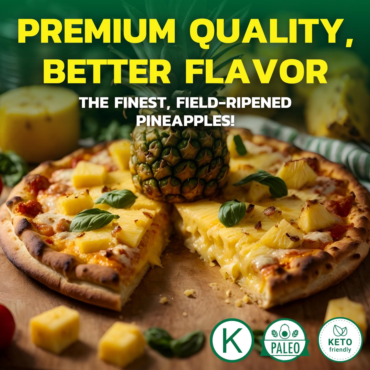 Native Forest Pineapple Slices - Pineapple Canned, Pineapple Organic, Canned Fruit No Sugar Added, Organic Pineapple Juice - 15 Ounce (Pack of 6)
