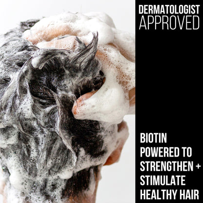 2-in-1 Mens Shampoo and Conditioner - Biotin Hair Thickening Shampoo for Men - SLS-free and Paraben-Free