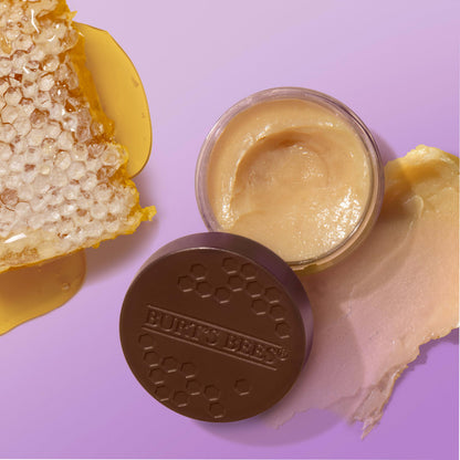 Burt's Bees Original Overnight Intensive Lip Treatment, Moisturizing, Restorative, Reduces Fine Lines, Vitamin E, Ceramides Oils, Natural Origin Lip Care, 0.25 Oz.