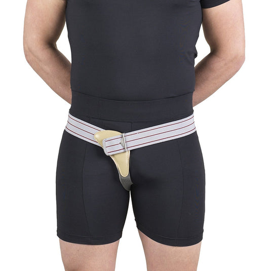 OTC Hernia Truss, Single Herniation, Inguinal Scrotal Treatment, Medium