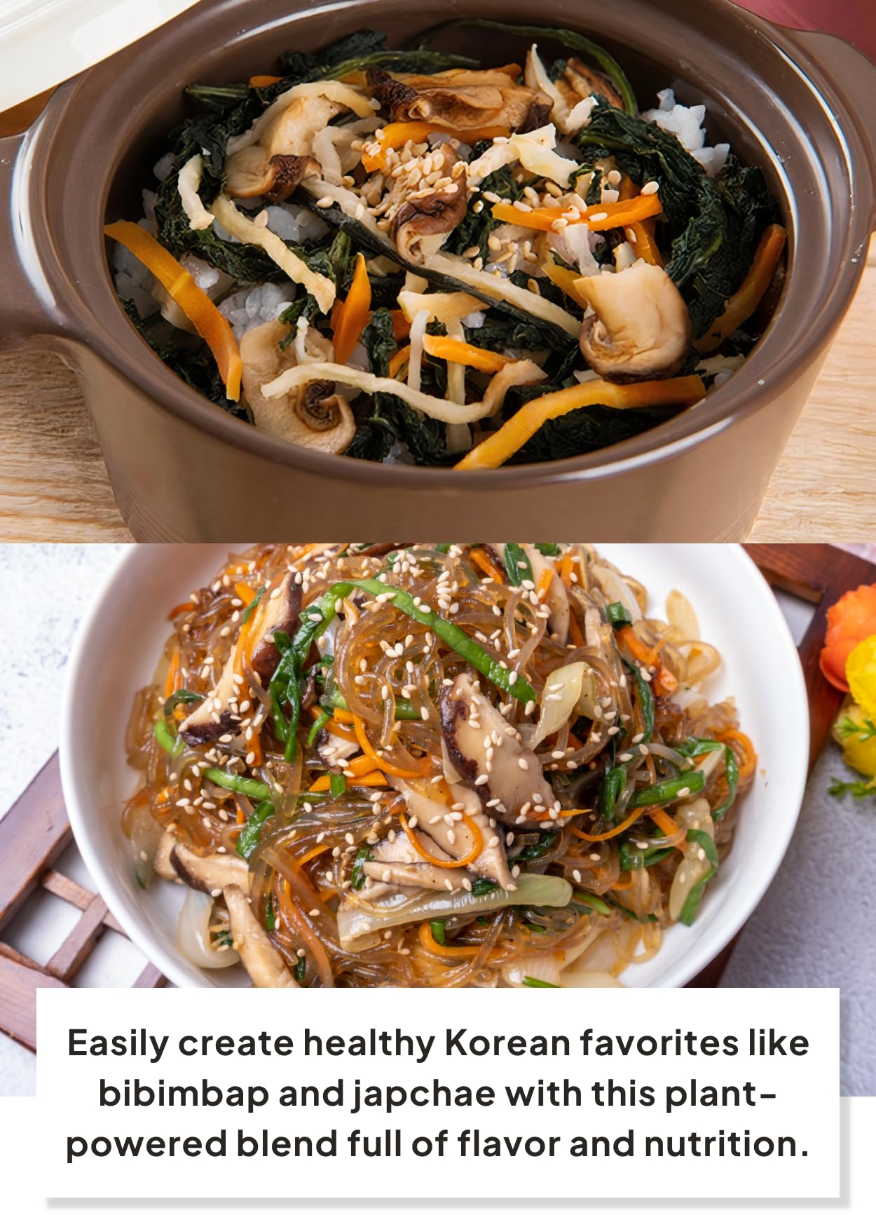 Korean Food Root Vegetables for Rice Cooking – 80g Pack (3-Pack Bundle) – Vegitable Mix Vegan Vegetable Bibimbob, 뿌리채소 영양밥, 비빕밥