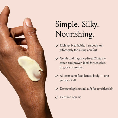 Boomsilk ® Face Moisturizer Cream, Rejuvenating Face Lotion & Facial Moisturizer for Mature Skin with Olive Oil, Beeswax & Honey, Hydrating Body Lotion for Women, Boom Beauty by Cindy Joseph, 8 oz