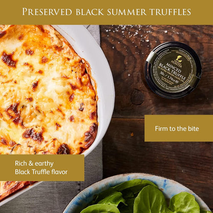 TruffleHunter - Black Truffle Slices and Minced Black Truffle - 2 x 1.74 Oz