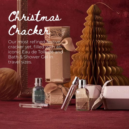 Molton Brown Coastal Cypress & Sea Fennel Christmas Cracker - Eau de Toilette 0.25 fl. oz. & Body Wash 1.7 fl. oz. Luxury Scented Body Care Gift Set